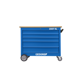 Gedore Blue Line Mobil arbeidsbenk med 4 til 6 skuffer, SGD-337