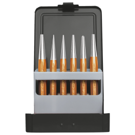 Gedore Red Line, R90100006, 6-stk Drift Punch Set D 1-10 mm, 1 sett, SGD-3300825