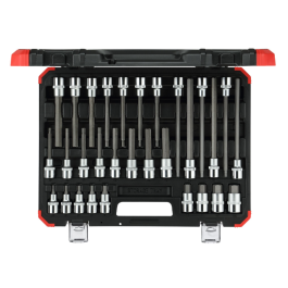 Gedore Red Line, R68003030, 30-stk skrutrekkerbitsokler 1/2 tomme, sekskant, 1 stk., SGD-3301573
