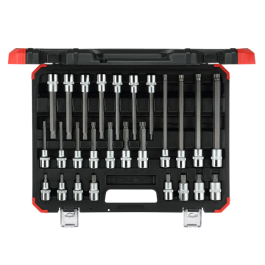 Gedore Red Line, R68003026, 26-stk skrutrekkerbitssokler 1/2 tomme, 1 stk., SGD-3301574