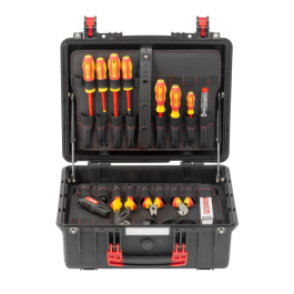 Gedore Red Line Werkzeugkoffer ELEKTRIKER, 1 Eske, SGD-3301643