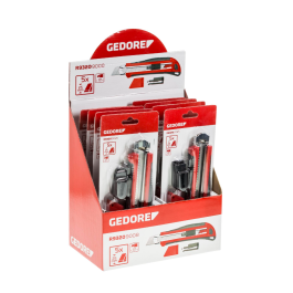 Gedore Red Line, R93209008, 8-delers skjermkutterblad, 25 mm, 1 sett, SGD-3301792