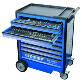 Gedore Automotive Werkstattwagen PKW-Handwerkzeug, 1 Eske, SGD-3421147