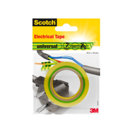 3M Scotch Elektrikerteip 15mm x 10m - Fargevarianter, SDC-981