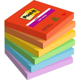 3M Super Sticky Notater – Sterkere Lim, Allsidig Bruk (3M7100258795, 1 Eske)