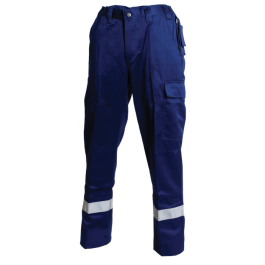Bulldog Bukse – Flammehemmende, Langvarig Bruk (Blå, Størrelser 48-64), SBD-5024