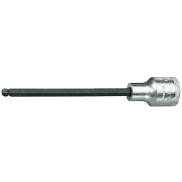 Gedore Blue Line 1/2 tommers skrutrekkerbitssokkelsett, 140 mm, sekskantstørrelser 6-14 mm, 1 Stykk, SGD-360