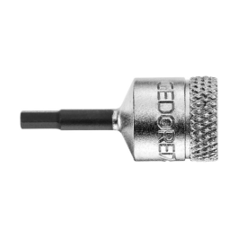 Gedore Blue Line IN 20 skrutrekkerbitssokler 1/4 tommers sekskantet 2-8 mm, 1 Stykk, SGD-452