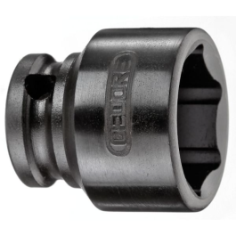 Gedore Blue Line Støtsokler 3/8 tommer sekskant 6-24 mm, 1 Stykk, SGD-935