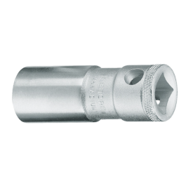 Gedore Blue Line Tennpluggsokler, 1/2 tommer og 3/8 tommer, 16 mm til 20,8 mm, 1 Stykk, SGD-172
