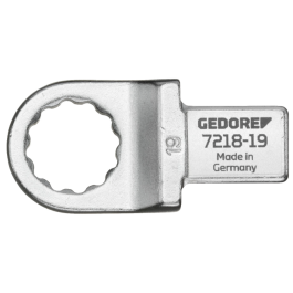 Gedore Blue Line 7218 Rektangulær ringendebeslag SE, 14x18 mm, størrelser 13-41 mm, SGD-490