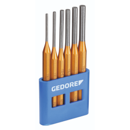 Gedore Blue Line, 116 A, 6-stk pinnestansesett i plastholder, 1 sett, SGD-8757670
