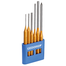 Gedore Blue Line, 116 L, 6-stk Pin Punch Set, 1 sett, SGD-8839990