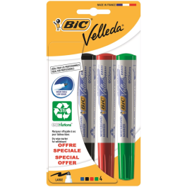 Bic Whiteboardpenn – Alkoholbasert Blekk, Lett Å Tørke Bort (BIC904941, 1 Eske)