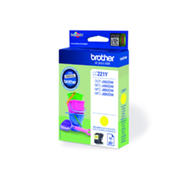 Brother LC221 blekkpatronsett - svart, cyan, magenta, gul, SDC-865