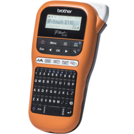Brother P-touch Merkemaskin – Slitesterke Etiketter (BROPTE110VP, 1 Eske)