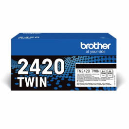 Brother TN2420 TWIN-pack Tonere – Høy kapasitet (BROTN2420TWIN, 1 Eske)