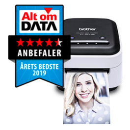 Brother Farge Etikettmaskin – Kompakt, Trådløs (BROVC500W, 1 Eske)