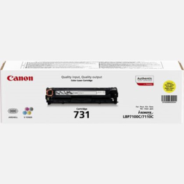 Canon 731 Farge Tonerkassett Sett (Svart, Cyan, Magenta, Gul), SDC-618