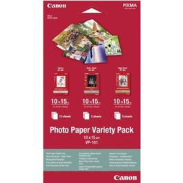 Canon 10x15 Premium Fotopapir Variasjonspakke, SDC-607