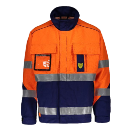 Dimex Multi Jacket, Oransje/mørkeblå, 1 Stykk, SDM-6000B