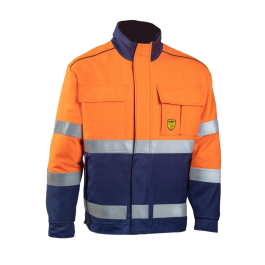 Dimex Multi vinterjakke, oransje/mørkeblå, 1 Stykk, SDM-6004B