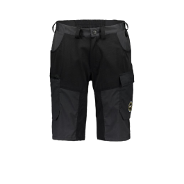 Dimex Superstretch-shorts, svart/mørkegrå, 1 Stykk, SDM-6070