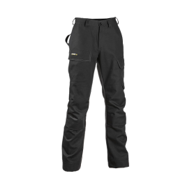 Dimex Flammehemmende bukse, Grå/svart, 1 Stykk, SDM-6123