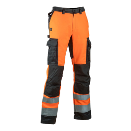 Dimex Hi-Vis bukse, gul, 1 Stykk, SDM-6164