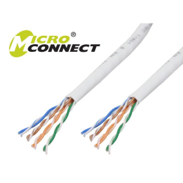 MicroConnect UTP CAT5e Solid og Stranded 100m Kabler, 1 Stykk, SEN-290