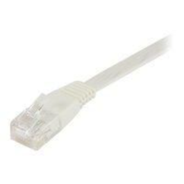 MicroConnect CAT5e U/UTP FLAT nettverkskabel 3-5m, hvit, 1 Stykk, SEN-248