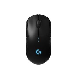 Logitech PRO trådløs spillmus, RF trådløs, Lithium Polymer (LiPo), svart, Type-1-2, 1 Stykk, SEN-752