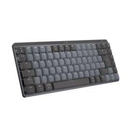 Logitech MX Mechanical Mini for Mac Minimalistisk trådløst opplyst tastatur, grå/hvit og grafitt/grå, flere oppsett, 1 Stykk, SEN-733