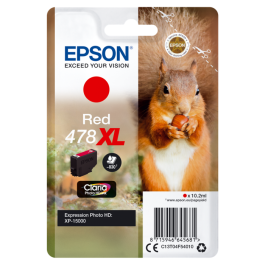 Epson Claria Photo HD Blekk - 478XL Grå & Rød, SDC-1636