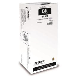 Epson Black XL Blekkpatron – Høy kapasitet, langvarig utskrift (EPSC13T838140, 1 Eske)