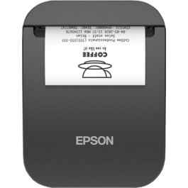 Epson TM-P20II Mobil Kvitteringsskriver, Wi-Fi & USB-C, Svart, SDC-1571