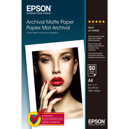 Epson Arkivpapir A4 – Høy kvalitet, langvarig (EPSS041342, 1 Eske)