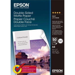 Epson Dobbelsidig Matt Papir – Høy Kvalitet, 178g/m2 (EPSS041569, 1 Eske)