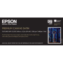 Epson Premium lerret sateng rull 350g, SDC-1551