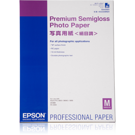 Epson Premium Semigloss Fotopapir – Høy fargegjengivelse (EPSS042093, 1 Eske)