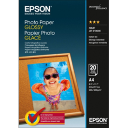 Epson A4 Fotopapir Glossy – Semigloss Kvalitet (EPSS042538, 1 Eske)