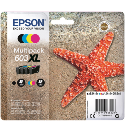 Epson T03U 603 blekkpatron multipack (4-farge og 3-farge), SDC-1509