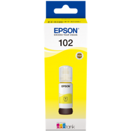 Epson T102 EcoTank blekkflasker (Svart, Cyan, Magenta, Gul), SDC-1649