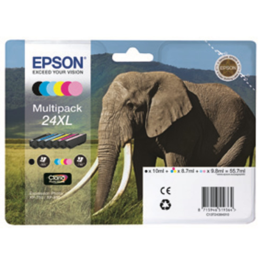Epson 24XL blekkpatroner og multipakker, SDC-1447