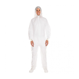 Hygostar kjeledress med mansjetter | PP, 50 x 1 Stykk, SFM-0552P