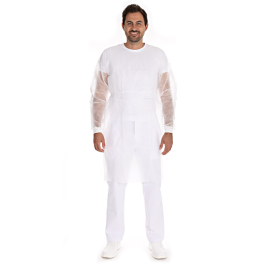 Hygonorm Gowns Eco med strikkede mansjetter | PP, 10 x 10 Stykk, SFM-0125P