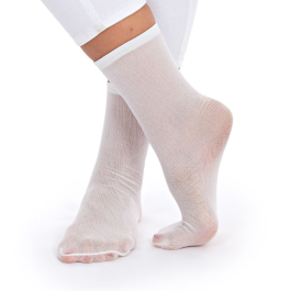 Hygostar Engangssokker | polycotton, hvit, 10 x 100 par, SFM-28730