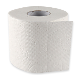 Hygoclean Toalettpapir, liten rull, 4-lags | cellulose, hvit, 8 x 8 rull (à 150 tearoffs), SFM-30424