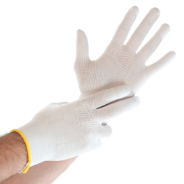 Hygostar Finstrikkede hansker Ultra Flex | nylon, 10 x 12 par, SFM-0703P