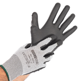 Hygostar Arbeidshansker for berøringsskjerm "Cut Safe Touch", 10 x 10 par, SFM-1143P